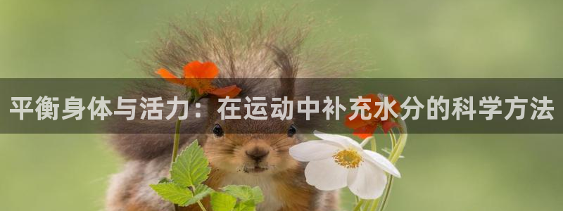 3377体育官网入口下载最新：平衡身体与活力：在运动中补充水分的科学方法